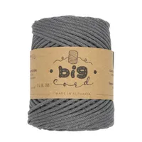 3mm Cord BIG CORD in Steel (152)