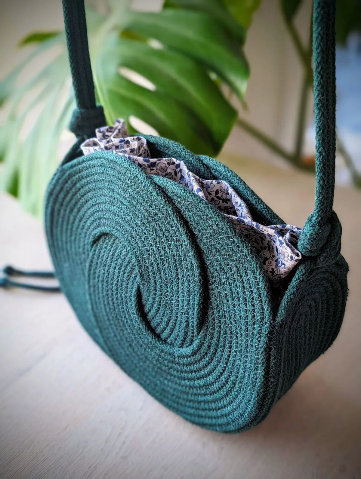 6mm cord for sewing (146) as Monstera
