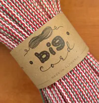 6mm Sewing Cord BIG CORD in Christmas Tricolor (058)
