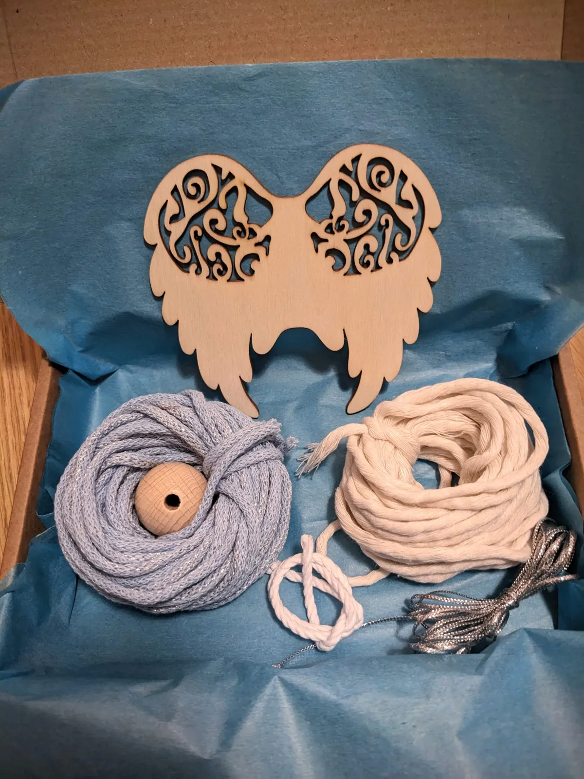 DIY set for making an angel
