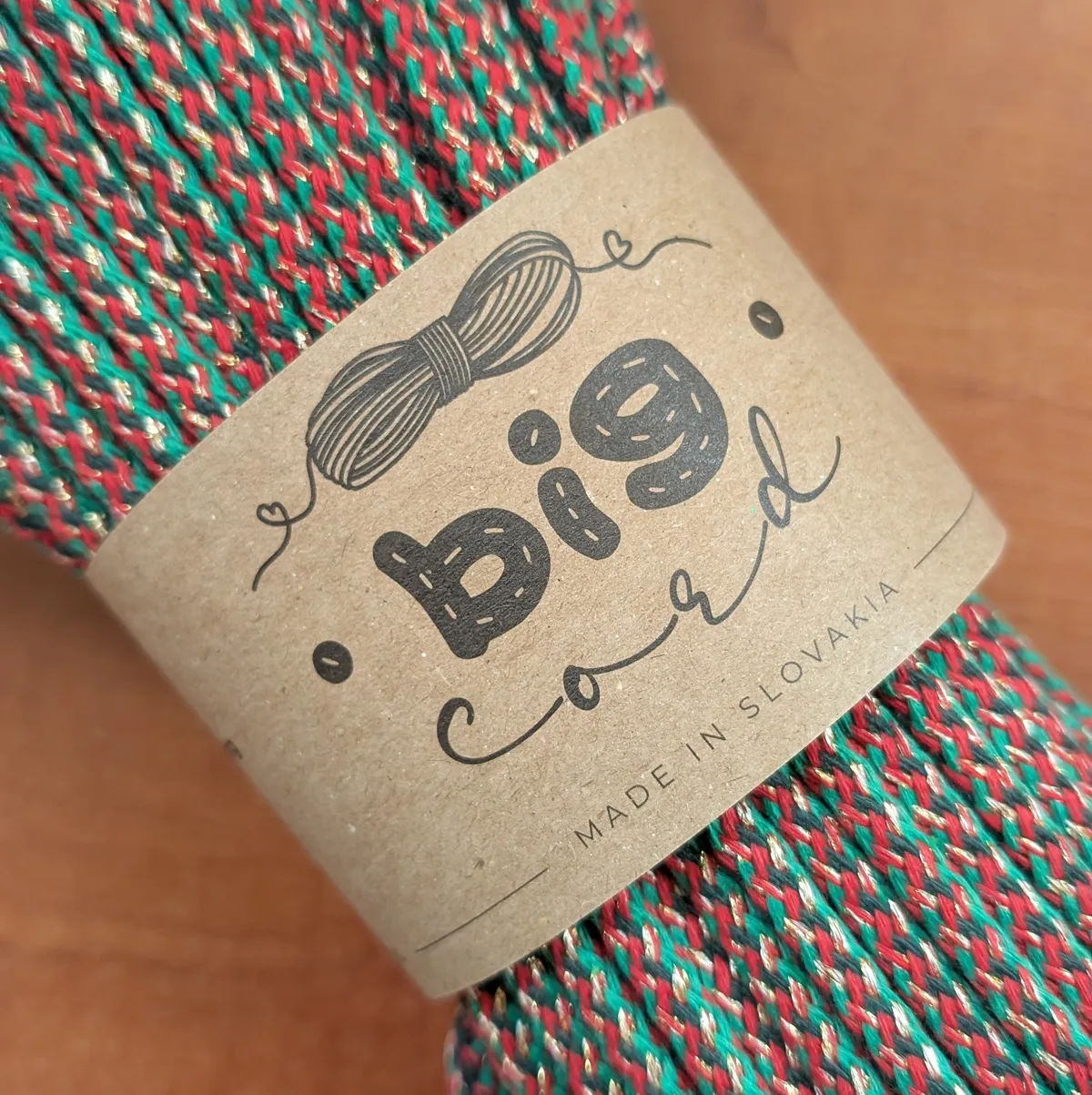 6mm cord for sewing (007) as Christmas