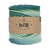 5mm Cord BIG CORD with Cotton Thread Core in Northern lights (095)
