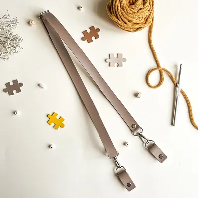 Leather handbag strap – length 120 cm