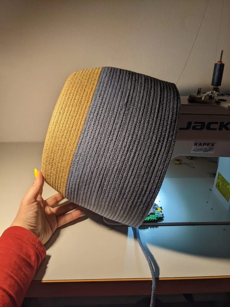 tutorial for a handbag from sewing cord