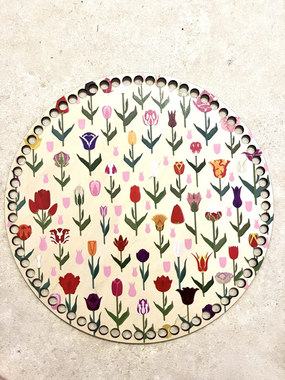 Tulipány 30cm podstavec