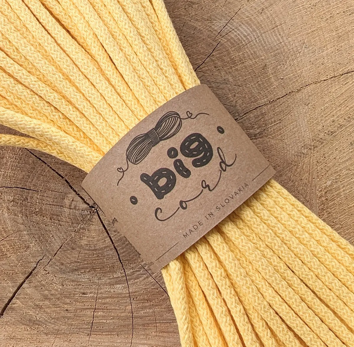 6mm cord for sewing (107) as Primrose
