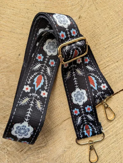 Textile handbag strap – pattern no. 5