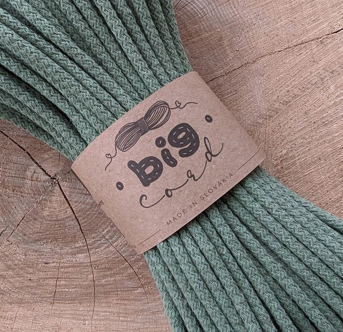 6mm cord for sewing (143) as Pine