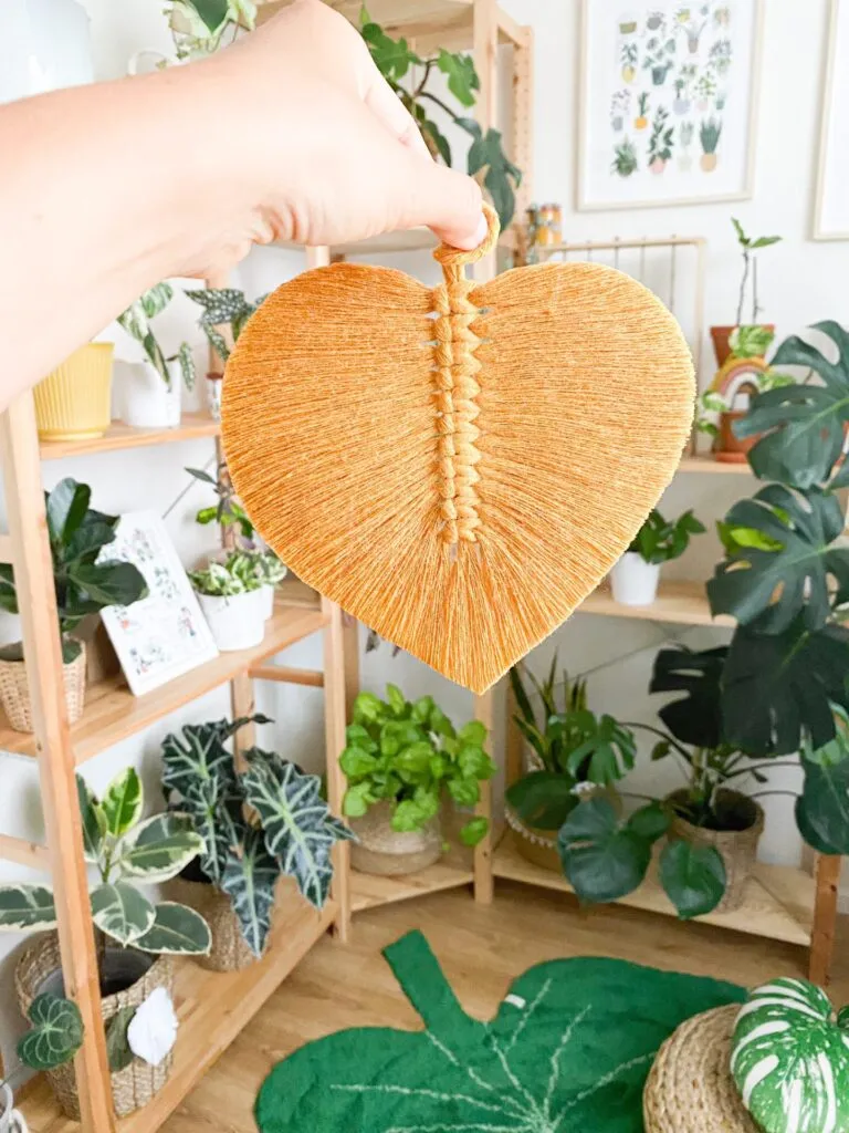 Macramé leaf tutorial – 7