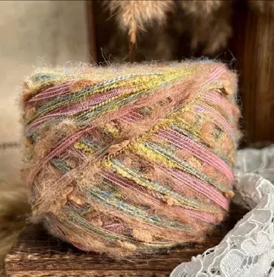 Mixed knitting yarn