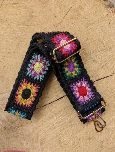 Textile handbag strap – pattern no. 20