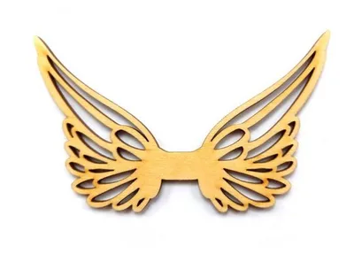 Wooden wings for crafting – variant VIII