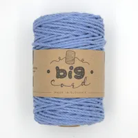 Macramé cord 3PLY brushable in Blue butterfly (157)