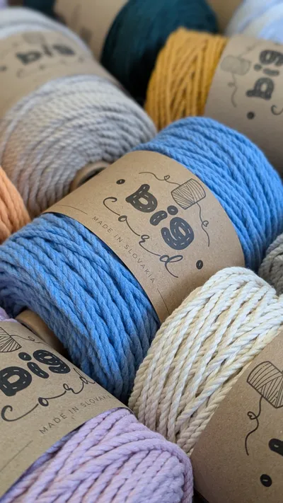Macramé cord 3PLY brushable