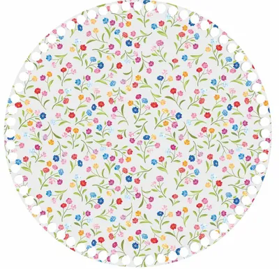 Wooden basket base Ø30 cm – Little bouquets