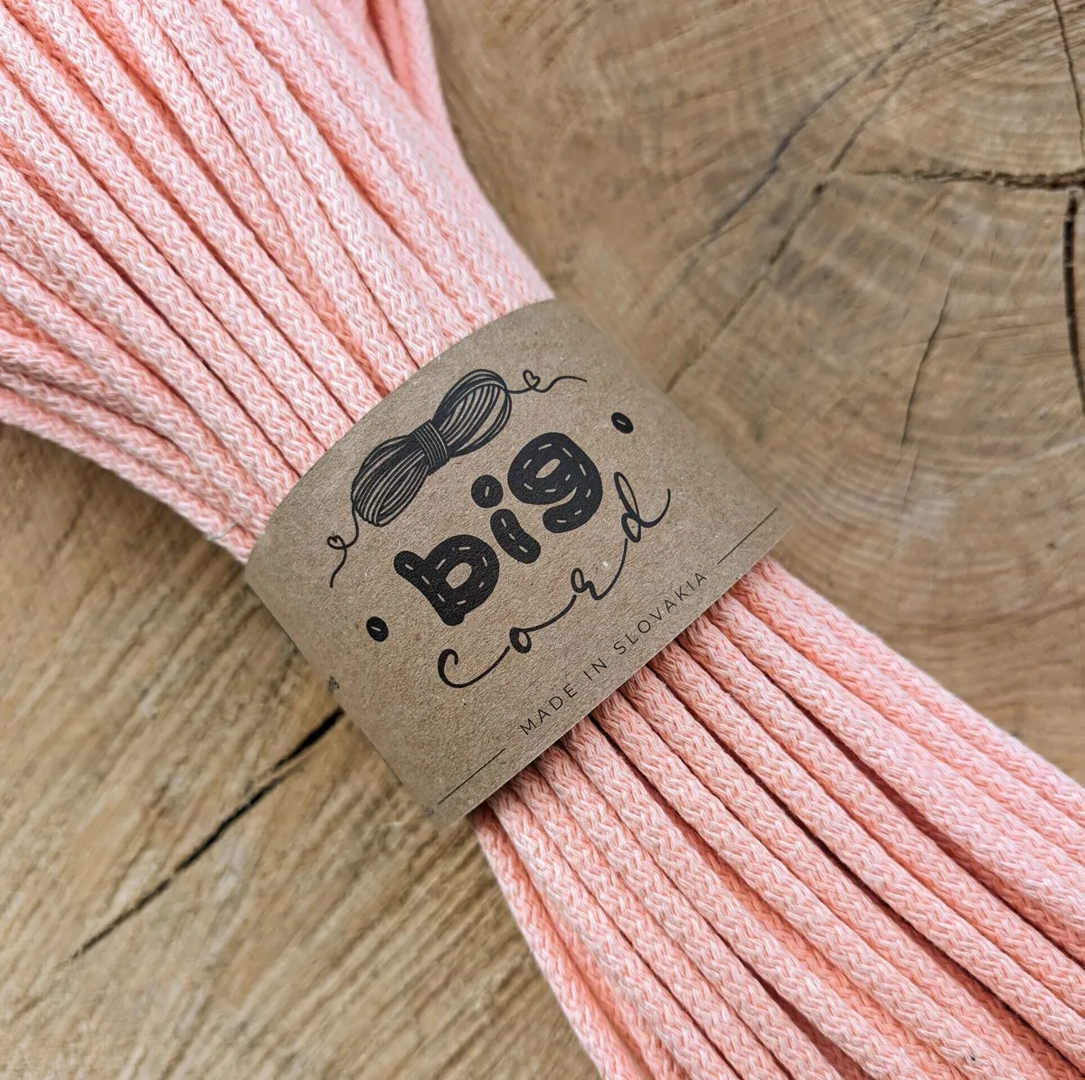 6mm cord for sewing (119) as Salmon gerbera