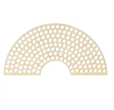 Wooden crochet base – Rainbow II, 29 cm