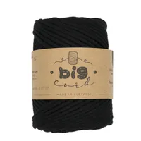 3mm Cord BIG CORD in Charcoal (154)