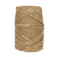 2mm Cord BIG CORD in Sandstone with gold (050)