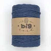 Macramé cord 5 mm in Sapphire (136)