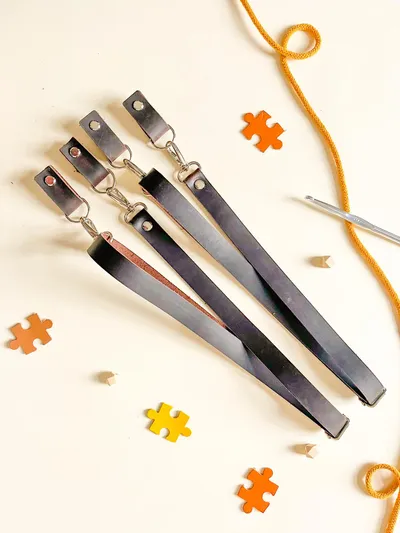 Leather backpack straps