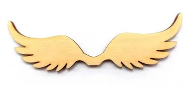 Wooden wings for crafting – variant V