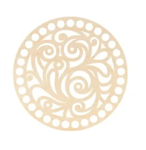 Wooden crochet set – Ornament 2