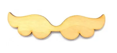 Wooden wings for crafting – variant VI