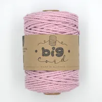 Macramé cord 3PLY brushable in Rose Quartz (121)
