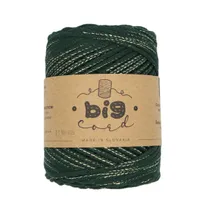 3mm Cord BIG CORD in Monstera with Gold (023)