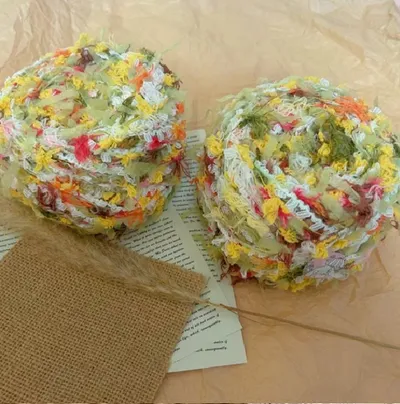 Mixed knitting yarn – ball remnant