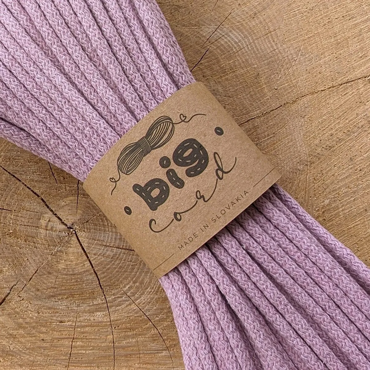 6mm cord for sewing (123) as Lilac
