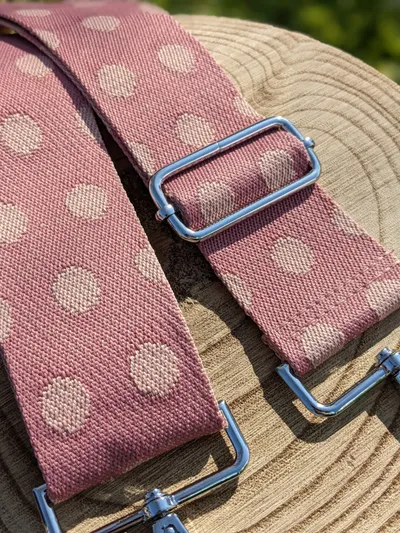 Textile handbag strap – pattern no. 17