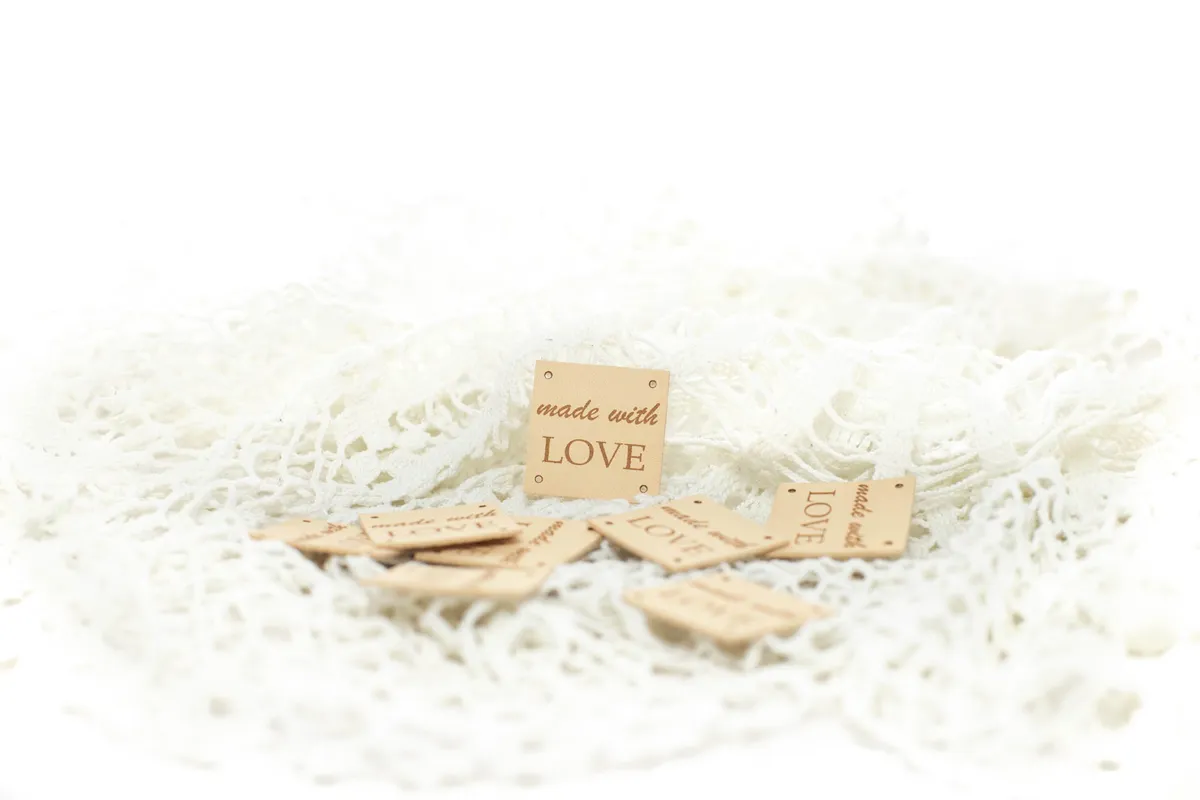 Made with LOVE 4x4 cm
