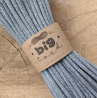 6mm Sewing Cord BIG CORD in Lead (151)