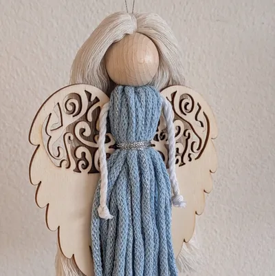 DIY set for making an angel