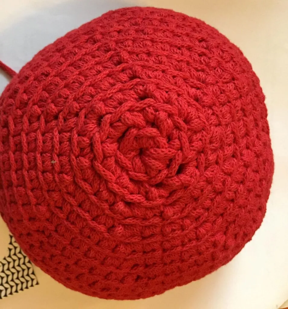 How to crochet a heart – 3