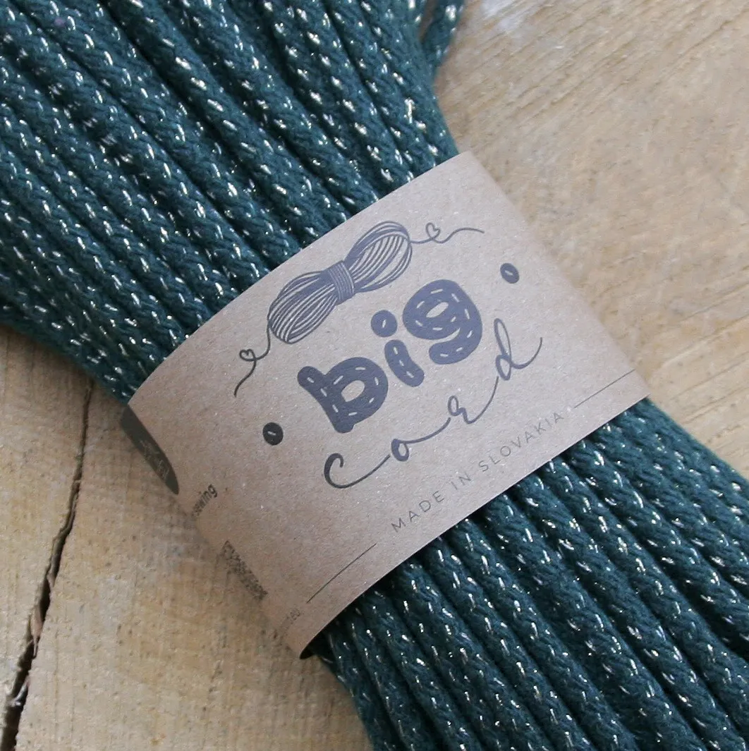 6mm cord for sewing (023) as Christmas Monstera