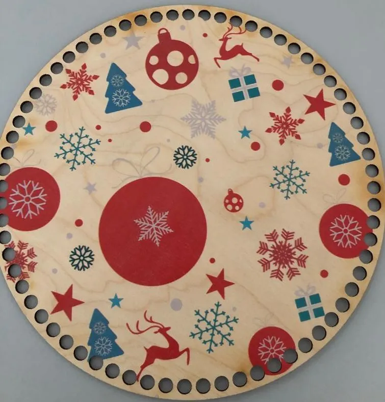 Vianočný 30cm podstavec OZDOBY