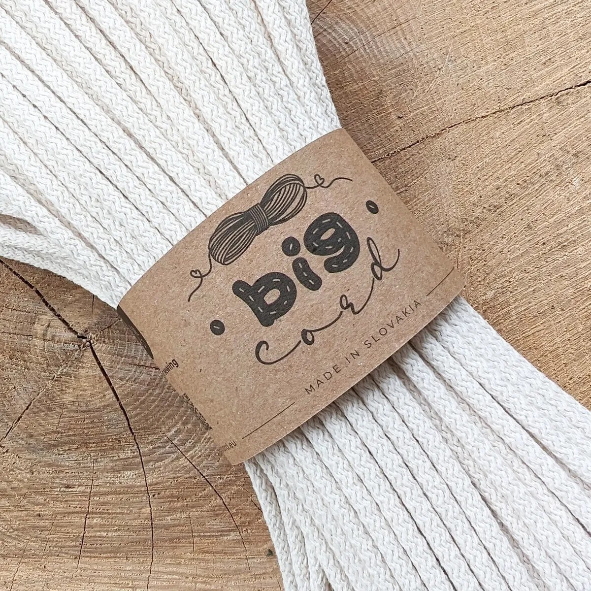 6mm cord for sewing (101) as Elderberry flower