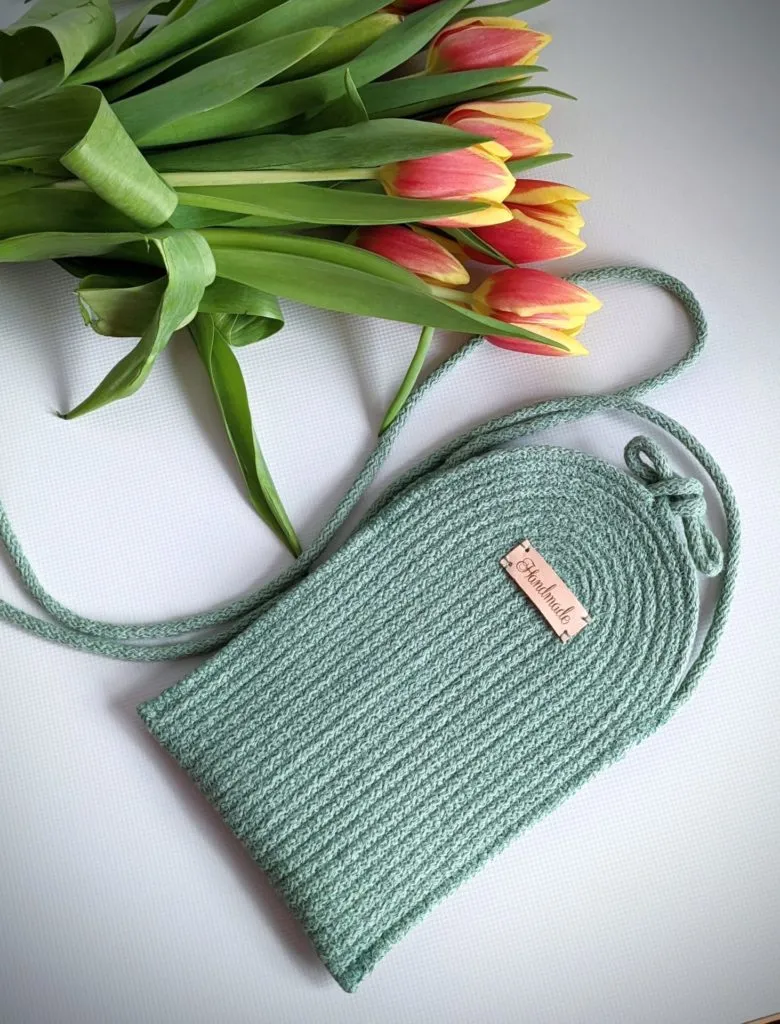 Šitá crossbody kabelka na mobil - návod