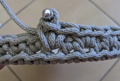 Návod na háčkovaný košík - vzor č.1