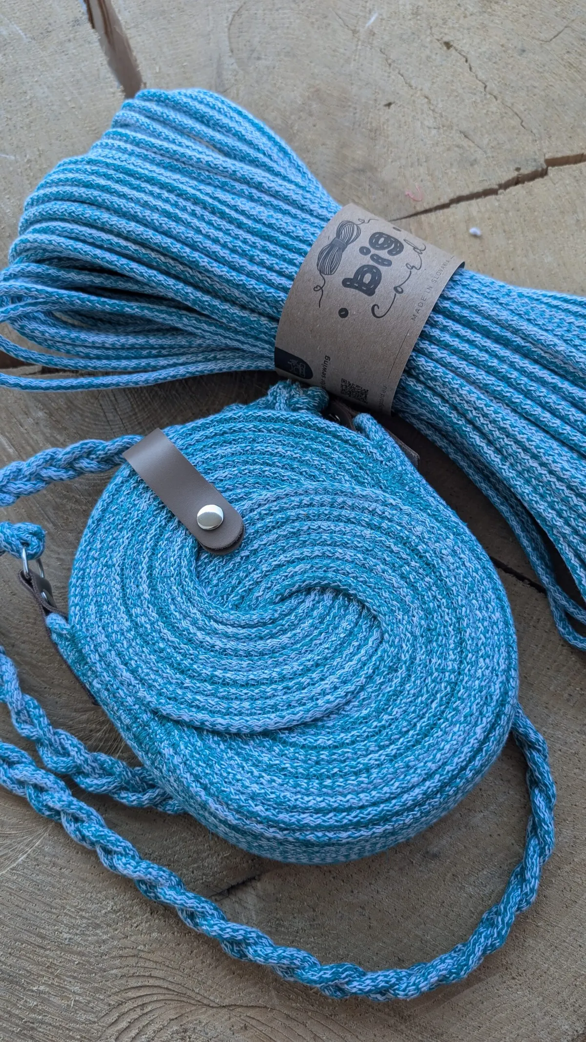 6mm cord for sewing (034) Turquoise mix