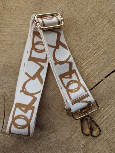 Textile handbag strap – pattern no. 19