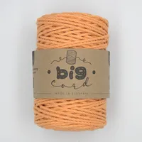 Macramé cord 3PLY brushable in Apricot (516)
