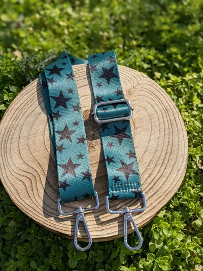 Textile handbag strap – pattern no. 18