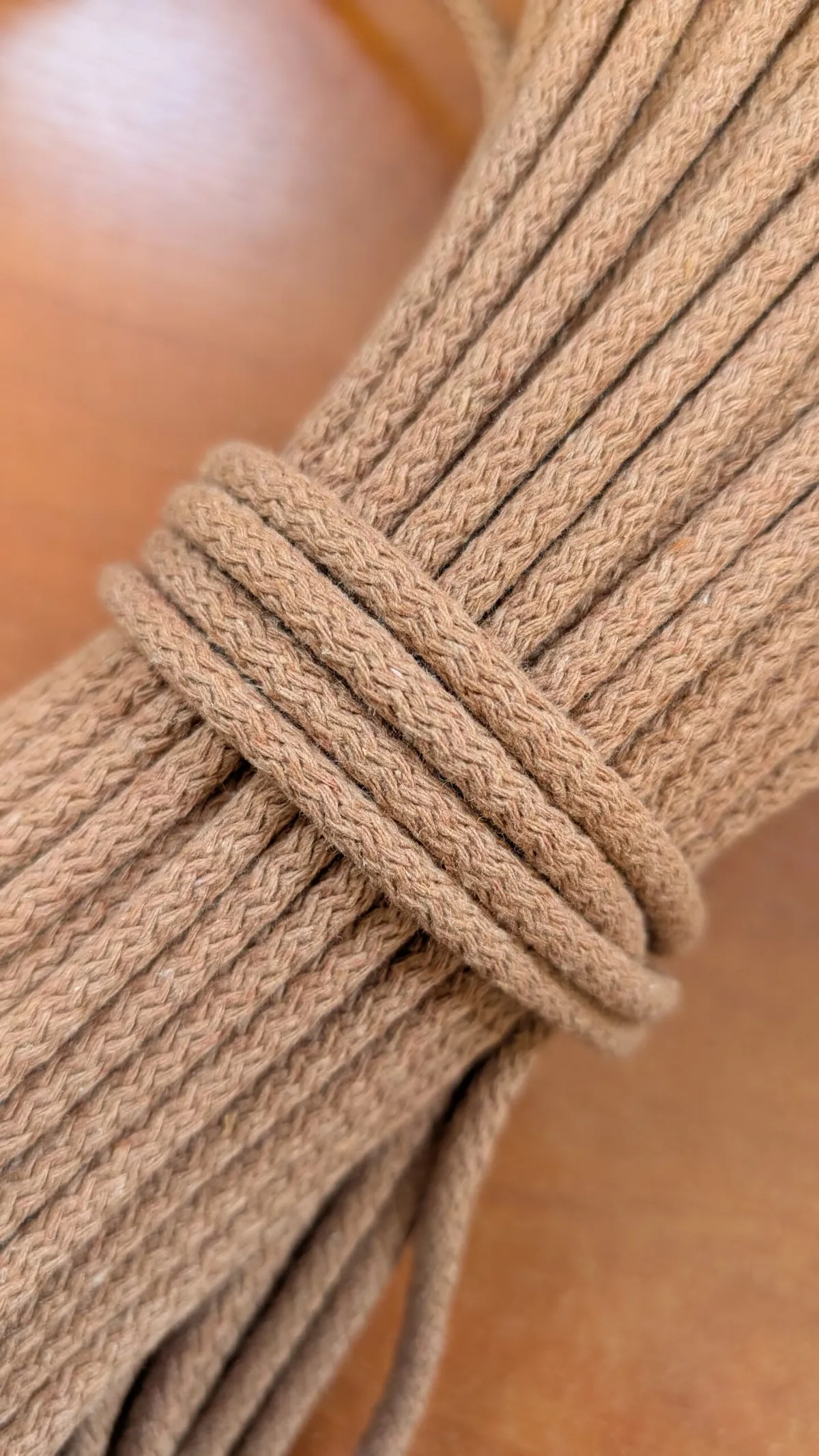 6mm cord for sewing (103) as Mocha Mousse