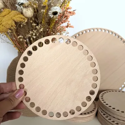 Wooden Basket Bases