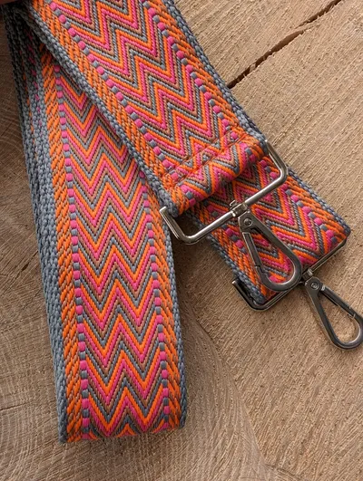 Textile handbag strap – pattern no. 15