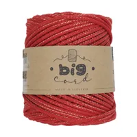 5mm Cord BIG CORD in Christmas Poppy (003)